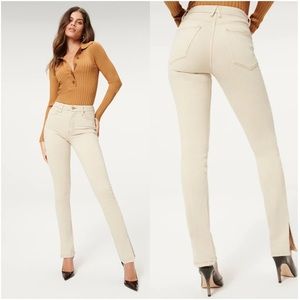 GOOD AMERICAN Good Classic 33” Inseam Bone001
